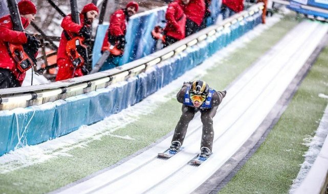 Kayakla atlamada sezon finali Slovenya'da