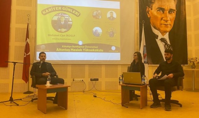 Kaymakam İrdelp, üniversite öğrencilerine mesleğini tanıttı