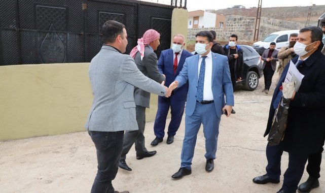 Kaymakam Mehmet Tunç, şehit ailelerinin sorunlarını dinlemeye devam ediyor