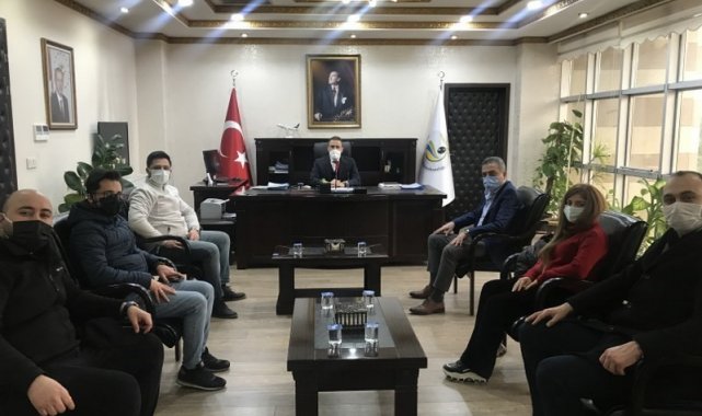 Kaymakam Memiş, yeni seçilen oda yönetimini tebrik etti