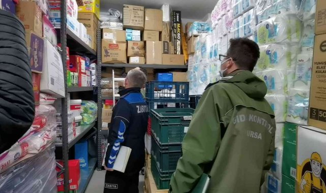 Kaymakam ve Belediye Başkanı marketleri denetledi, 3 markete ceza yazıldı