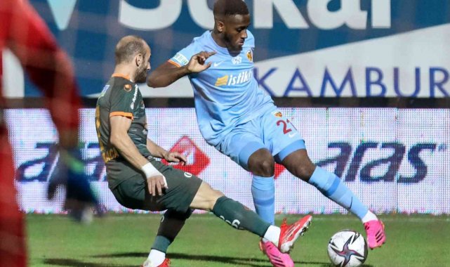 Kayserispor ile Alanyaspor 12. kez karşılaşacak