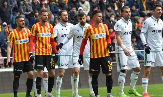 Kayserispor'da ilginç istatistik