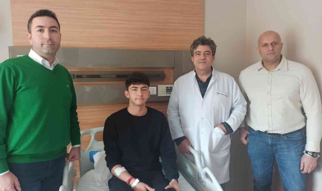 Kayserispor'un U19 takımı futbolcusu ameliyat oldu