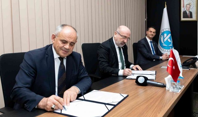 KAYÜ ile Yahyalı Belediyesi "Elma Sirkesi Üretimi İşbirliği Protokolü" imzaladı