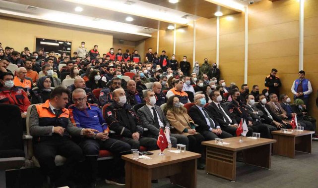 KAYÜ'de 'afet' eğitimi