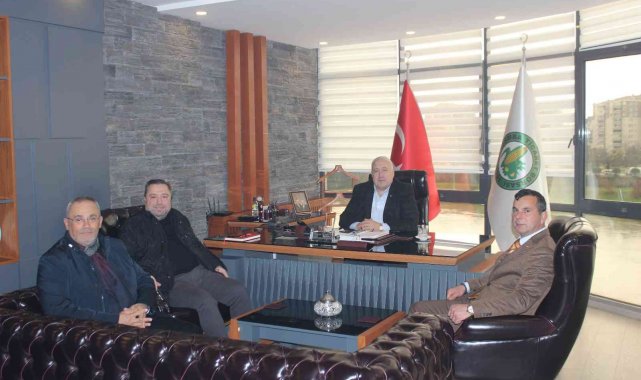 Kazım Yılmaz, Semiz ve Fişekci'yi ağırladı