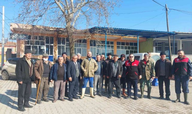 Kepsut'ta ilk aşı uygulaması yapıldı