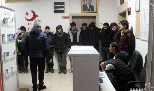 Kilis'te düzensiz göçmen kaçakçılığı