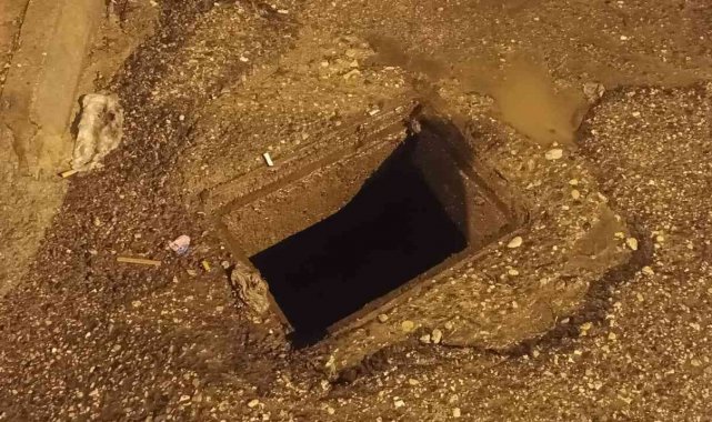 Kimliği belirsiz şahıslar demir mazgalı çaldı