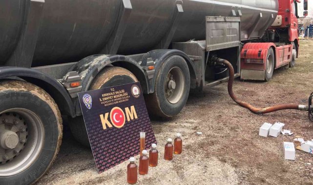 Kırıkkale'de 26,5 ton kaçak akaryakıt ele geçirildi