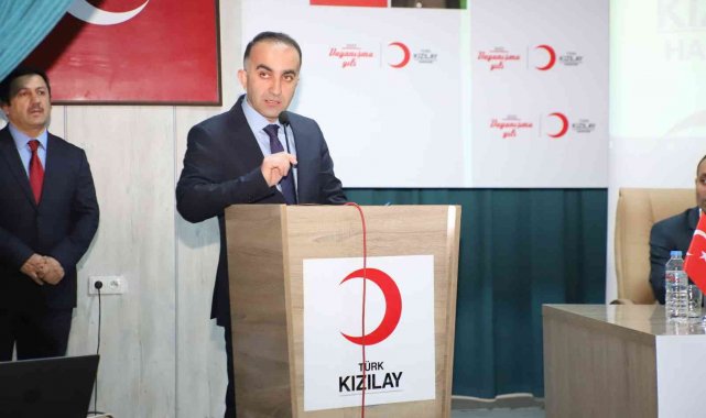 Kızılay Hakkari Şube Başkanı Bozkurt güven tazeledi
