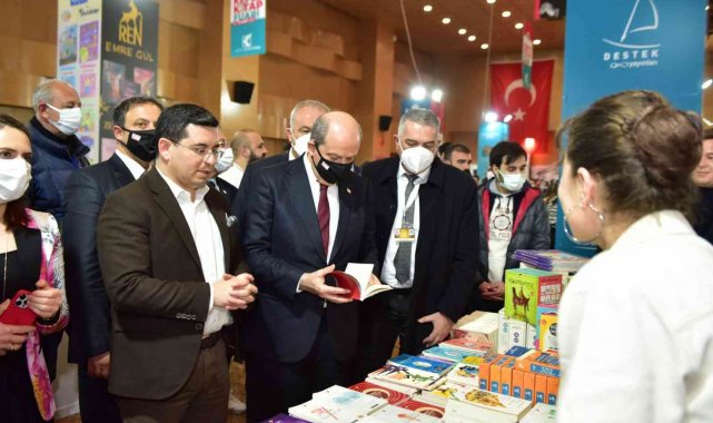 KKTC Cumhurbaşkanı Tatar: &quot;Kepez Kitap Fuarı&#039;ndan ilham aldım&quot;