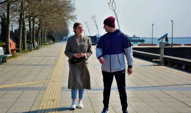 Kocaeli'de karlı günlerin ardından güneş açtı