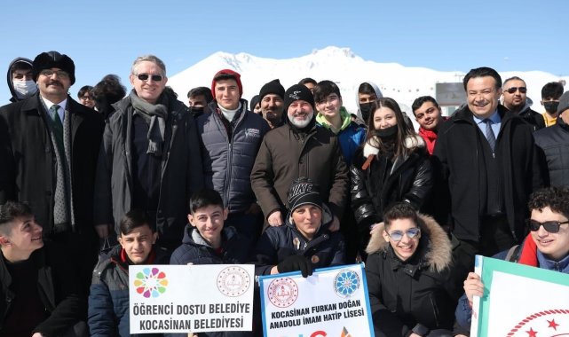 Kocasinan, öğrencilerin başarılarını Erciyes gezisi ile taçlandırdı