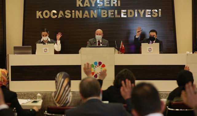 Kocasinan&#039;da Mart ayı meclis toplantısı gerçekleştirildi