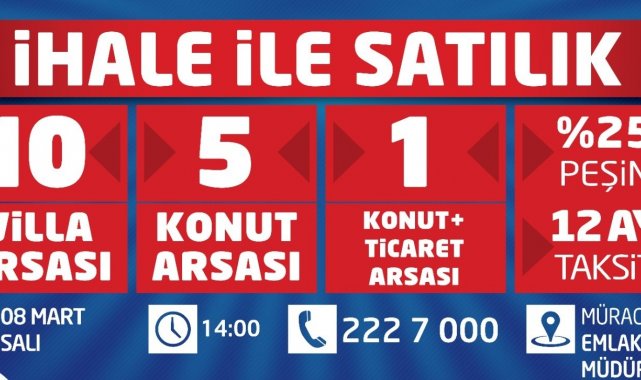 Kocasinan&#039;da yatırım fırsatı için son 2 gün