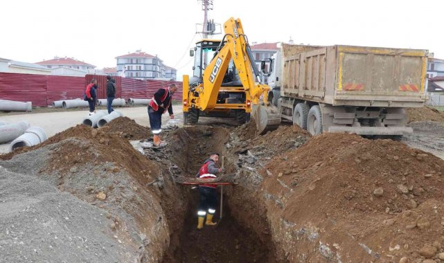 Konutların altyapısı için belediye harekete geçti