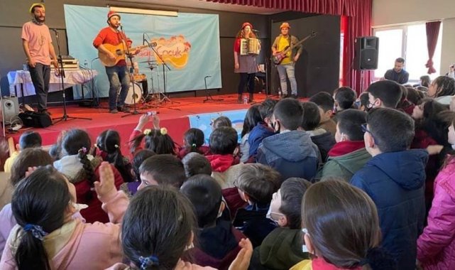 Köşklü öğrenciler gönüllerince eğlendi