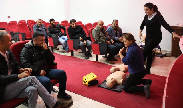 Köyceğiz Belediye personeline ilkyardım eğitimi verildi