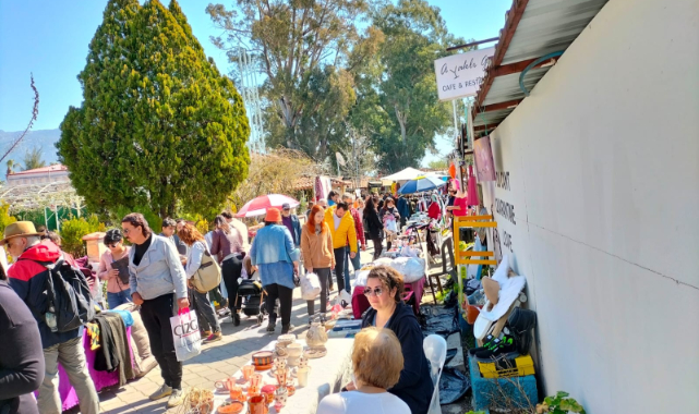 Köyceğiz’de ‘İkinci El Pazarı’ 8 ay sonra yeniden kuruldu