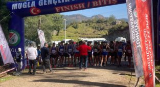 Köyceğiz’de Türkiye Dağ Koşusu Şampiyonası düzenlendi