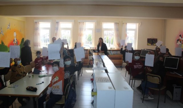 Köyceğiz'de 'Ben Kütüphane Olsaydım' konulu yazma etkinliği düzenlendi