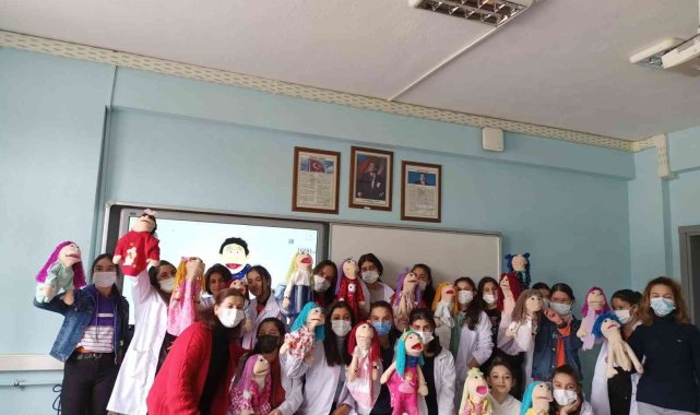 Köyceğiz&#039;de kukla tasarımı eğitimleri devam ediyor