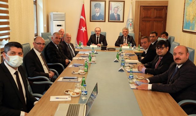 KUDAKA Yönetim Kurulu Toplantısı Bayburt Valisi Epcim başkanlığında yapıldı