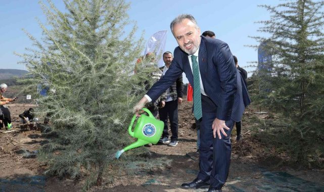 Kültür başkenti fidanları toprakla buluştu