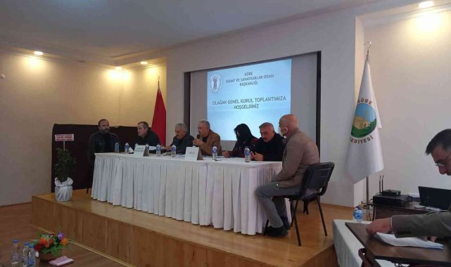 Küre Esnaf Odasında Kemal Atay güven tazeledi