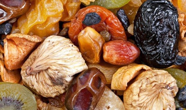 Kuru meyveler sağlık deposu