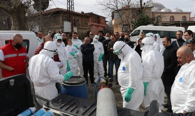 Kuş gribi tatbikat eğitimi yapıldı