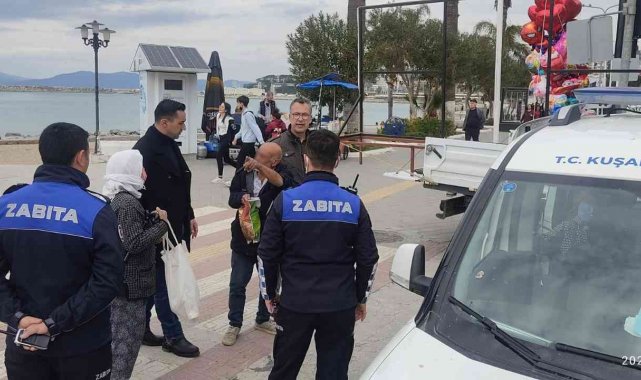 Kuşadası'nda dilencilere karşı "sivil zabıta" önlemi