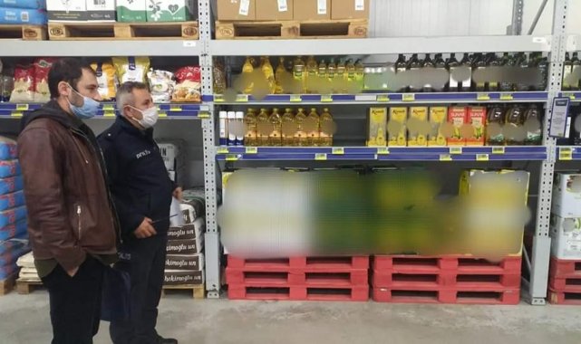 Kuşadası'nda marketler stokçuluğa karşı denetlendi