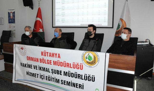 Kütahya&#039;da iş ve üretim makinesi operatörlerine eğitim