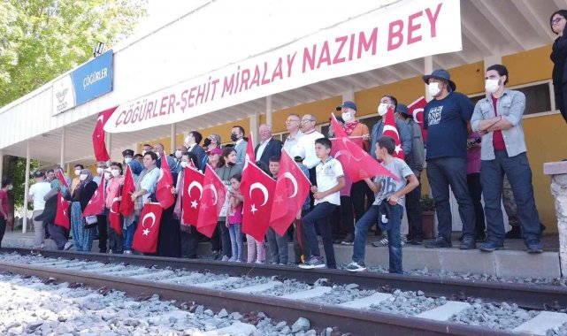 Kütahya'da Kurtuluş Savaşı kahramanlarından Şehit Yarbay Nazım Bey'e vefa
