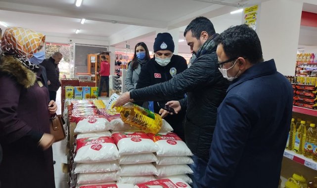 Kütahya&#039;da &quot;Stokçuluk&quot; ve &quot;Fahiş fiyat&quot; denetimi