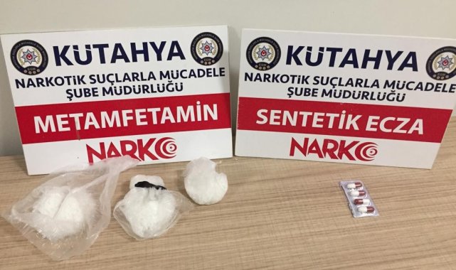 Kütahya'da uyuşturucu operasyonu