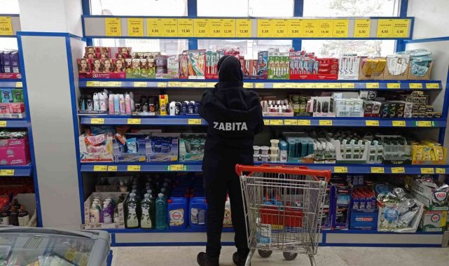 Kütahya&#039;daki zincir marketlerde denetim