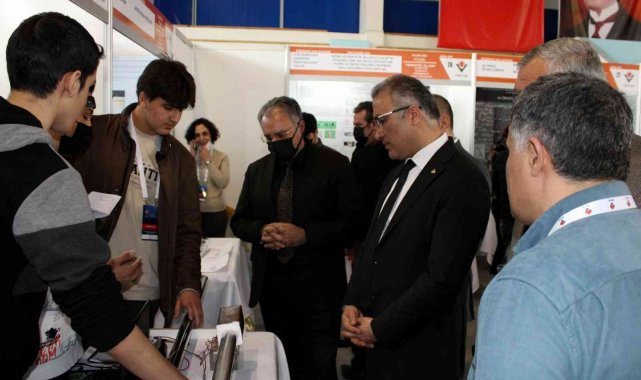Lise Öğrencileri Araştırma Projeleri Kayseri Bölge Yarışması sergisi açıldı