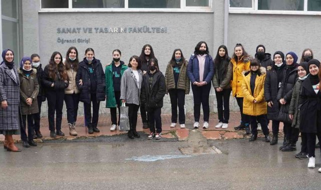 Lise öğrencilerinden Yalova Üniversitesi&#039;ne ziyaret