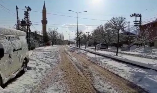 Malatya kar altında