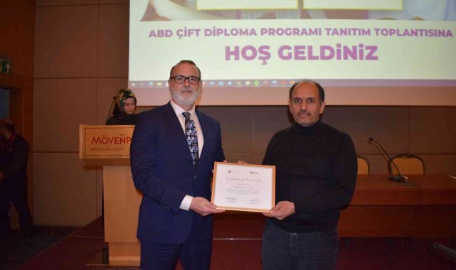 Malatya'da çift diploma heyecanı