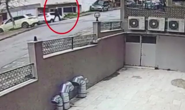 Maltepe&#039;de kamera kayıt cihazı çalan şahıs güvenlik kameralarına yakalandı