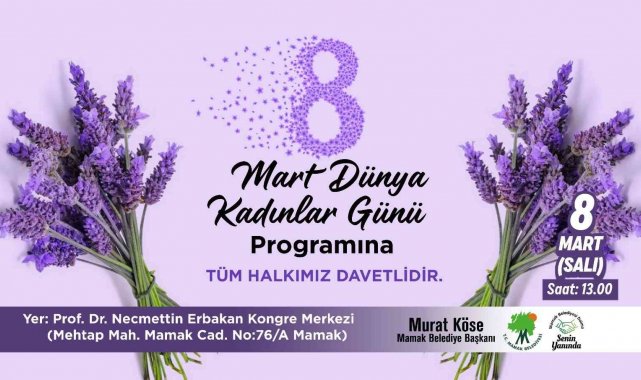 Mamak Belediyesi 8 Mart Dünya Kadınlar Günü'ne hazırlanıyor