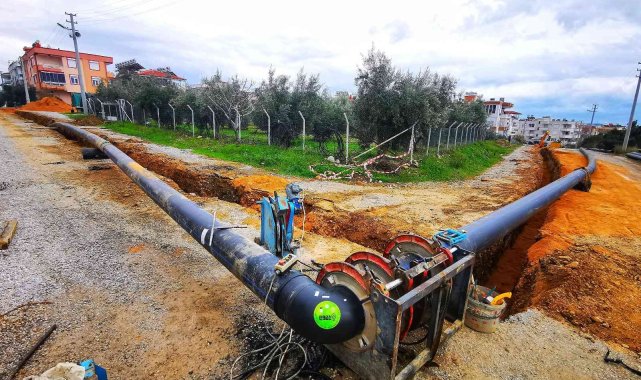 Manavgat Sarılar&#039;ın içme suyu basınç sorunu çözülüyor