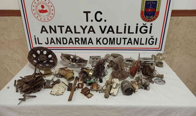 Manavgat'ta inşaattan hırsızlık olaylarının şüphelileri yakalandı