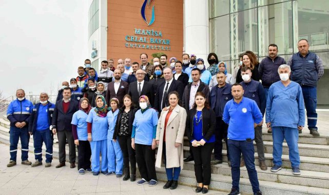 Manisa CBÜ personelini sevindiren imza
