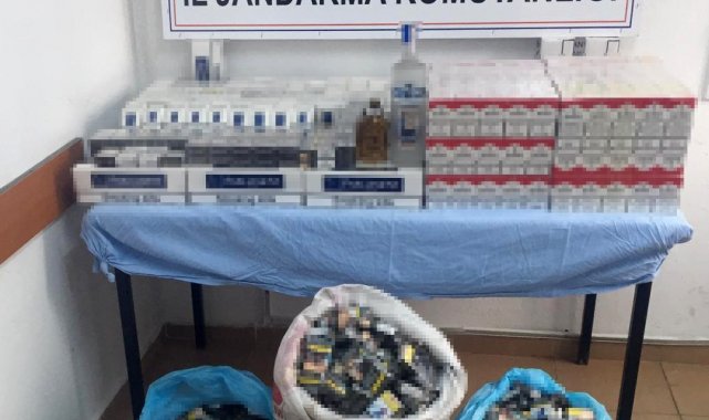 Manisa'da kaçak sigara operasyonu; 2 bin paket ele geçirildi